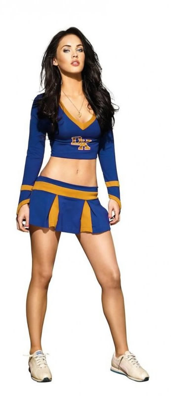 megan fox cheer leader
